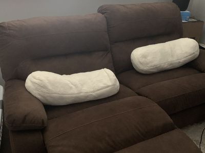 Brown Recliner Sofa