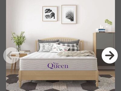 NapQueen Queen 6 In. Innerspring Mattress White,