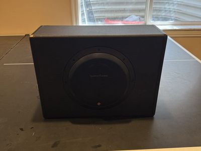 10” inch Rockford Fosgate W/ built in amp