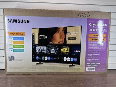 SAMSUNG U8000FD MODEL 2025 43" 4K SMART TV NEW IN BOX #WCP035540