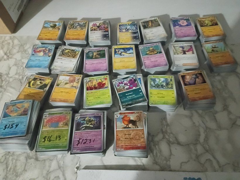 POKEMON CARDS ( 2411 cards for $100)