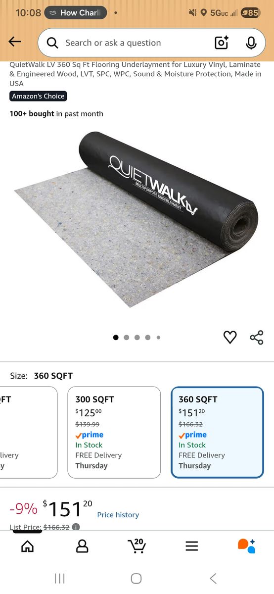 Flooring underlayment