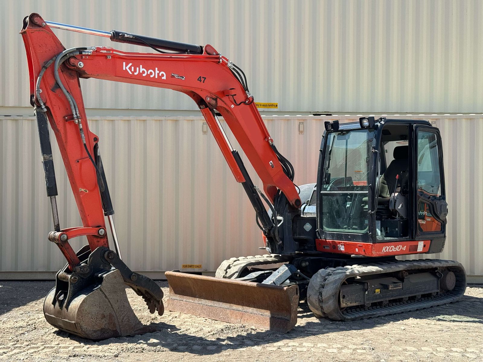 2021 Kubota KX080-4S2 Midi Excavator