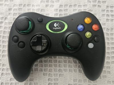 Logitech Wireless Controller for Original Xbox with Receiver Dongle