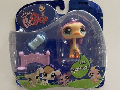 2007 Littlest Pet Shop Sportiest #516 Portable Pets, NIB