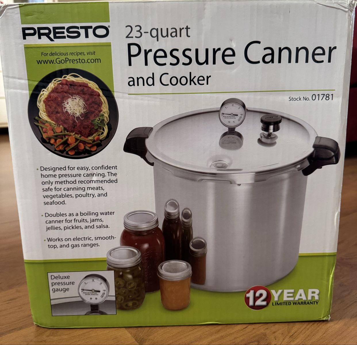 Presto Pressure Canner