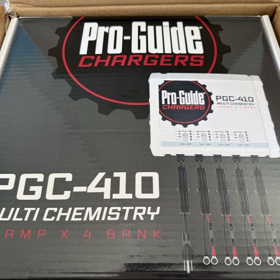 Pro Guide 4 Bank Battery Charger