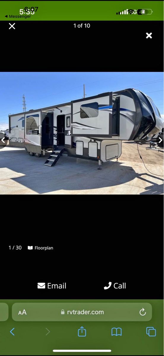 2019 Keystone Avalanche Trailer