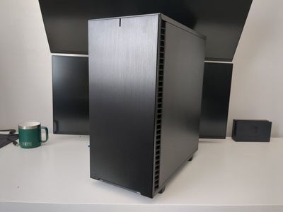 Fractal Design Define 7 Compact ATX Mid-Tower PC Case Black with Fan Pre-installed
