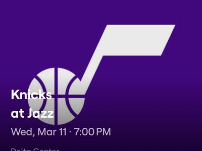 7 Tickets New York Knicks vs Utah Jazz