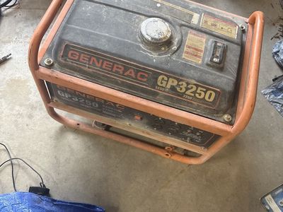 Generac GP3250 Portable Generator - 3250 Running Watts, 3750 Starting Watts