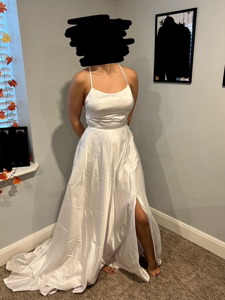 Wedding Dress With Pockets Size 6