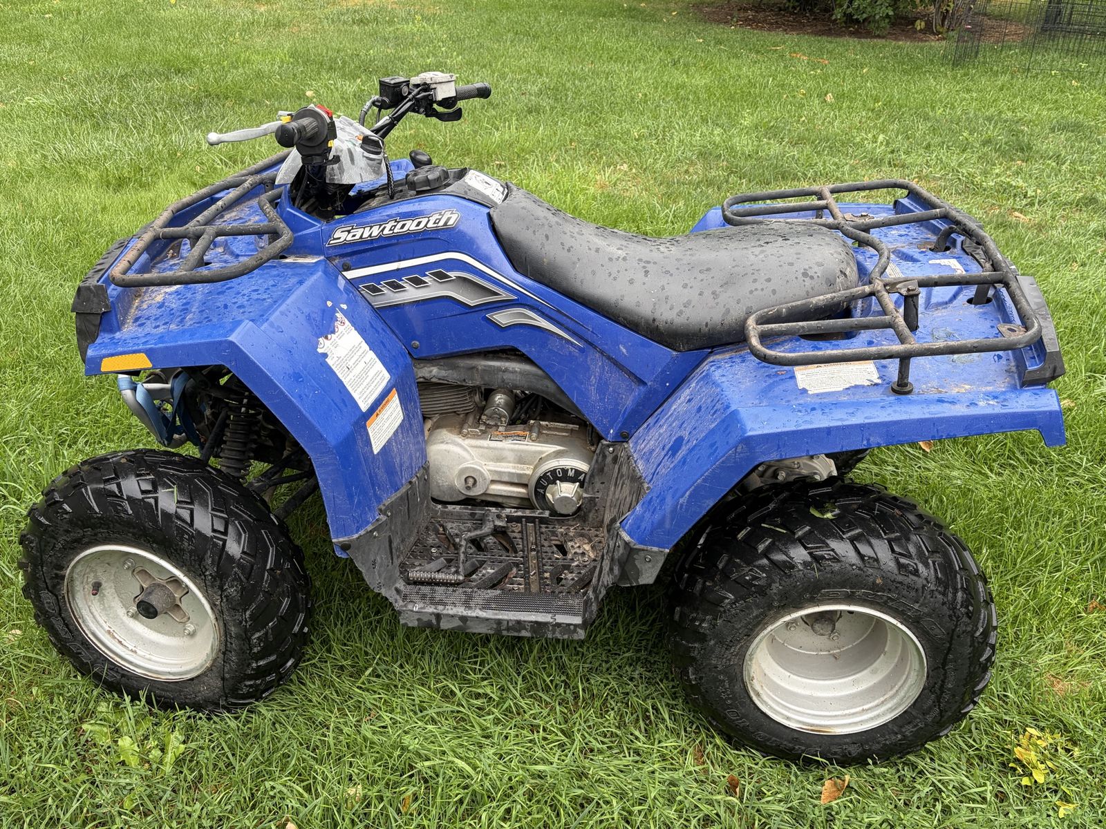 Polaris Sawtooth Blue ATV Quad - Used