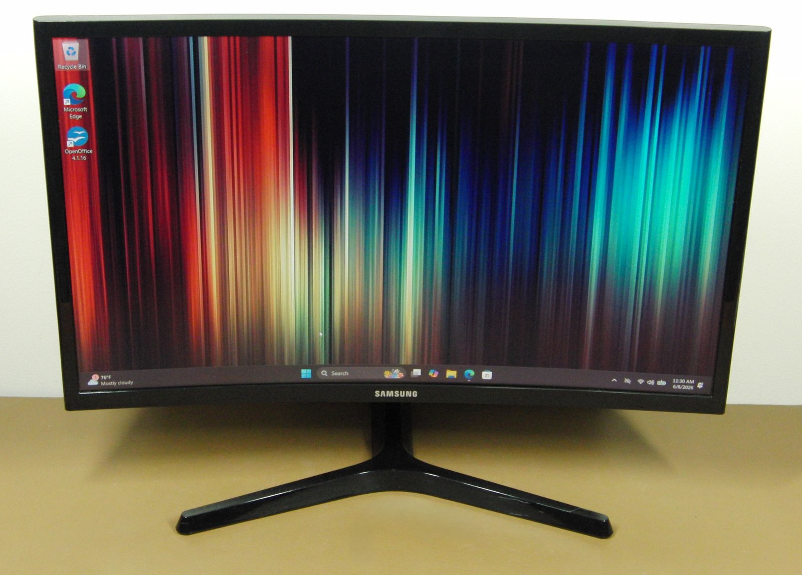 Samsung C24F396FHN 24” 1080p Curved Monitor