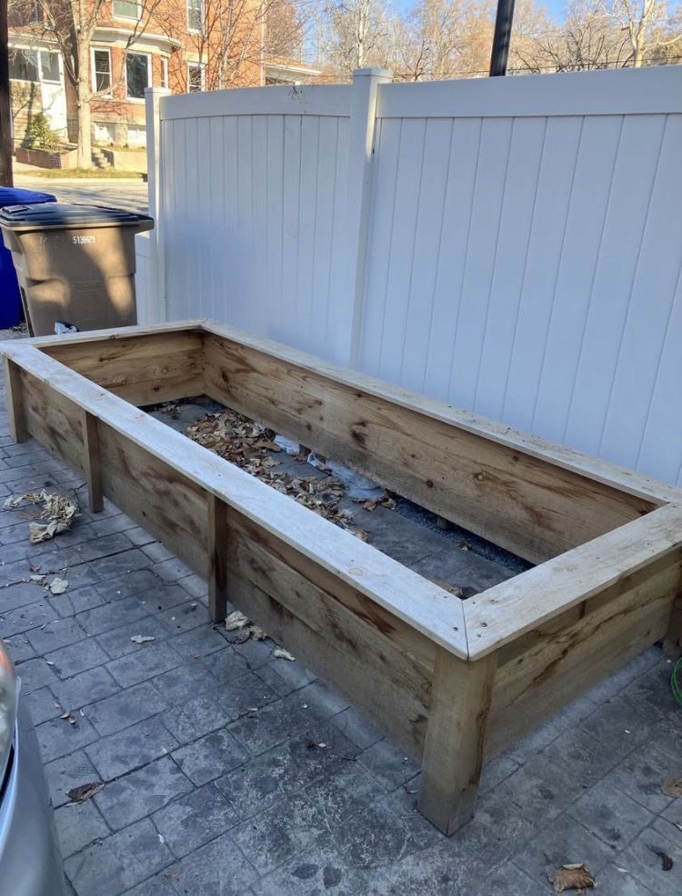10’x4’ planter box
