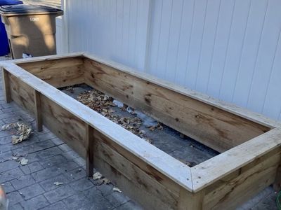 10’x4’ planter box