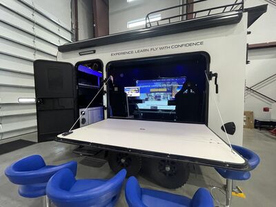 Mobile SimPod - 2 Motion VR Flight Simulators