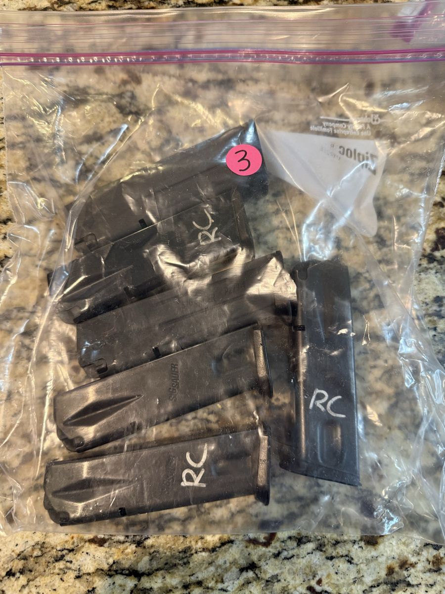 9mm SigSauer P229-1 15RD Flush Fit mags