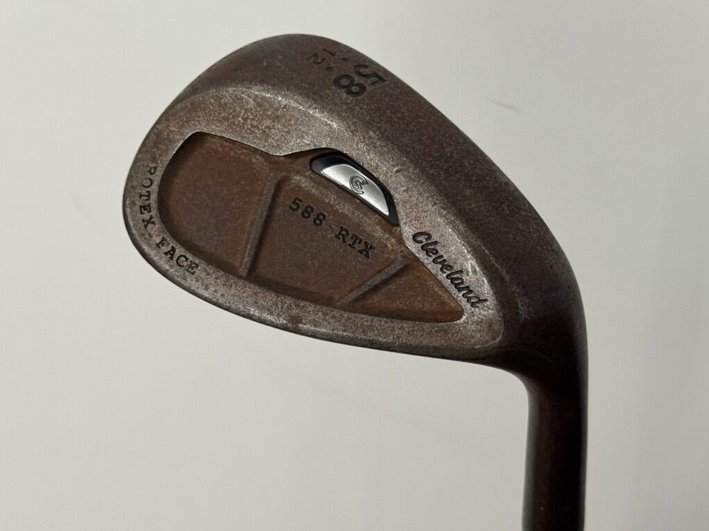 Cleveland Golf 588-RTX Rotex Face 58* Wedge Raw