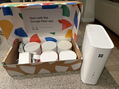 5 Google Fiber Nest & Router