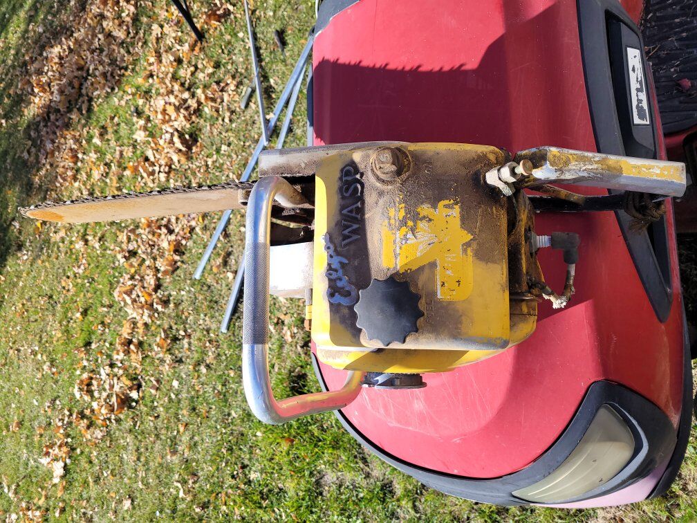 vintage eclipse wasp chainsaw
