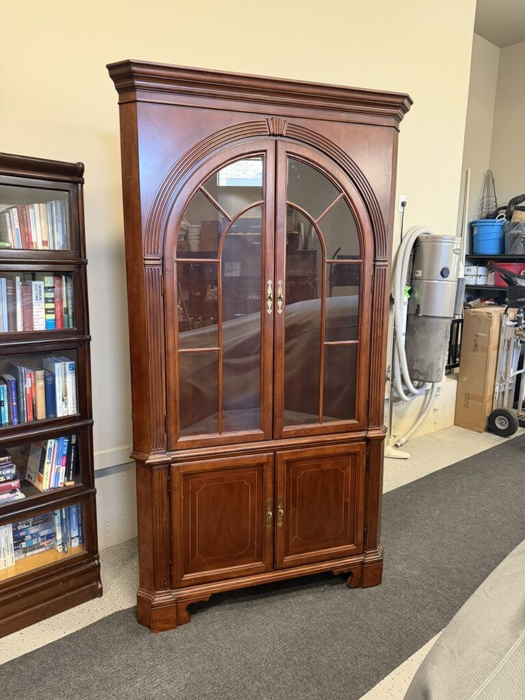 Corner China Cabinet