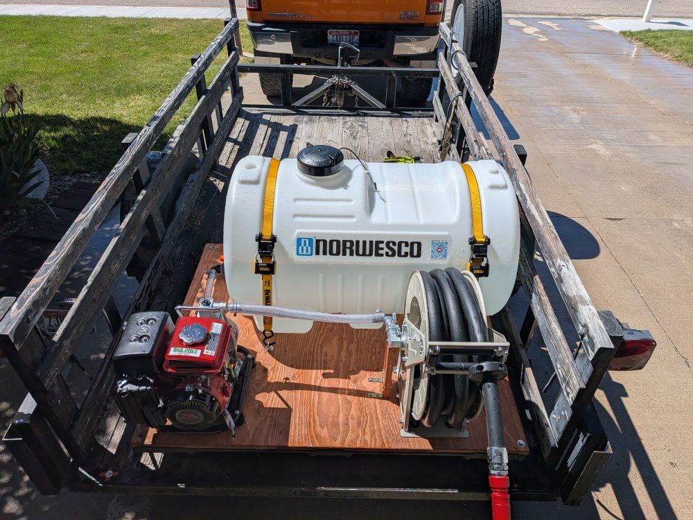 Water Spraying Skid
