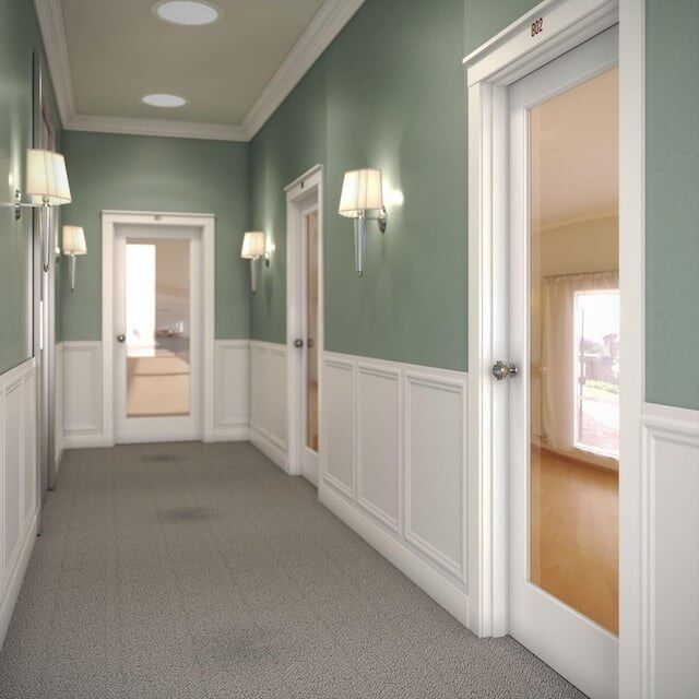 Glass French Door (interior) 36 in. x 80 in.