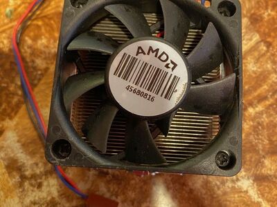 AMD socket A fan heatsink