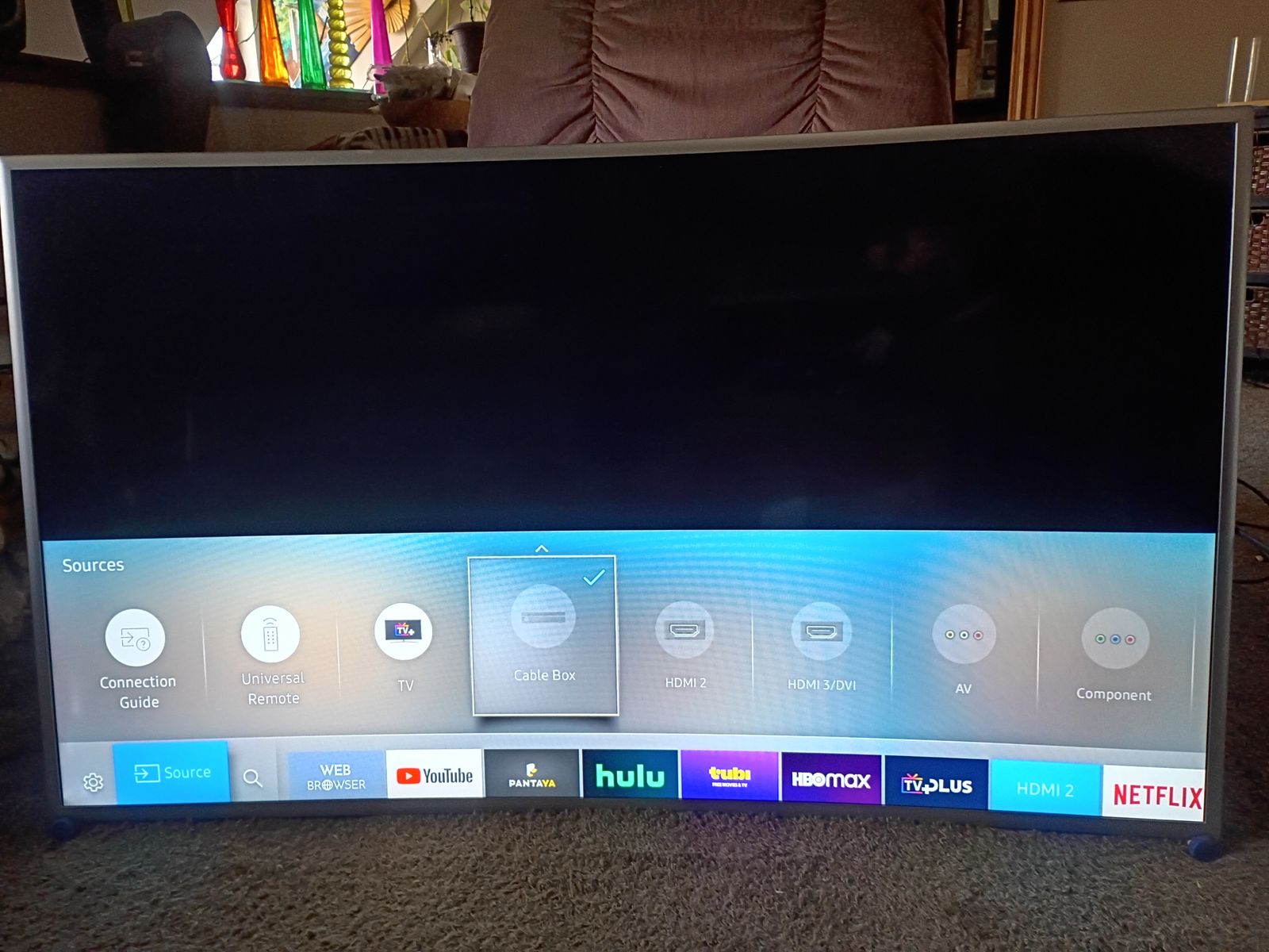 Smart Samsung 55 curved