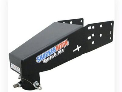 ***New In Box***
Shocker Quick Air 5th Wheel to Gooseneck Conversion Hitch – Fits Lippert 1621/0719