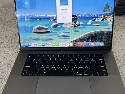 Apple MacBook Pro 16-inch M2 Pro Chip 32GB Memory 2023 Space Gray Laptop