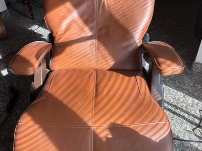 Leather recliner