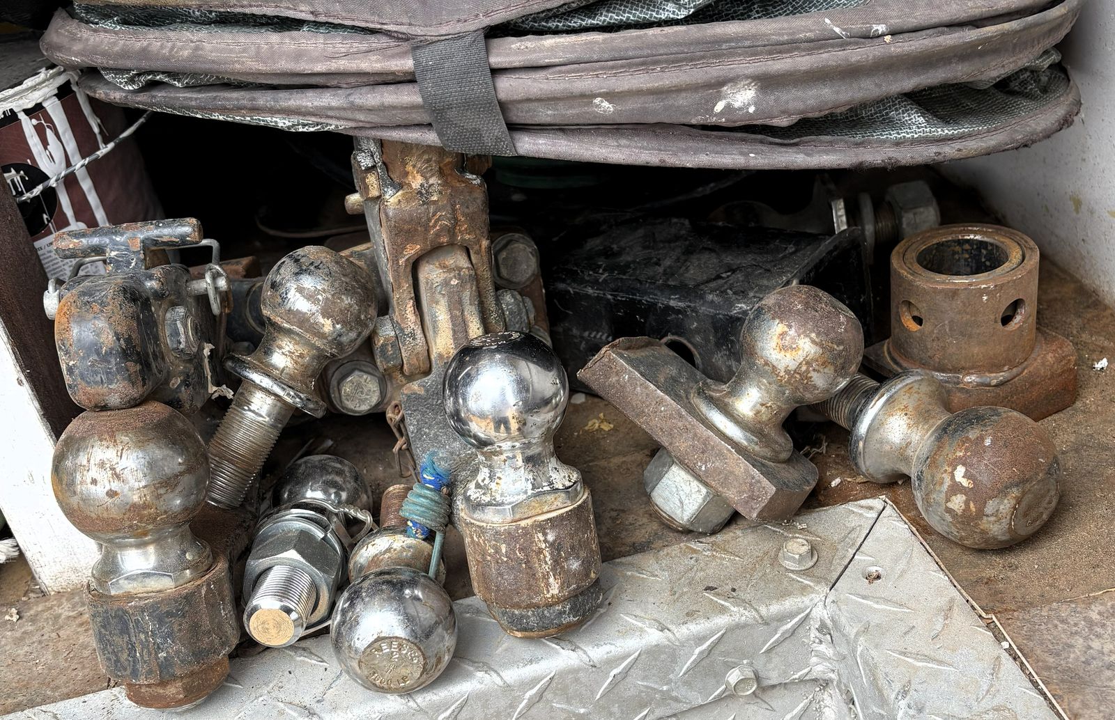 Assorted hitch balls