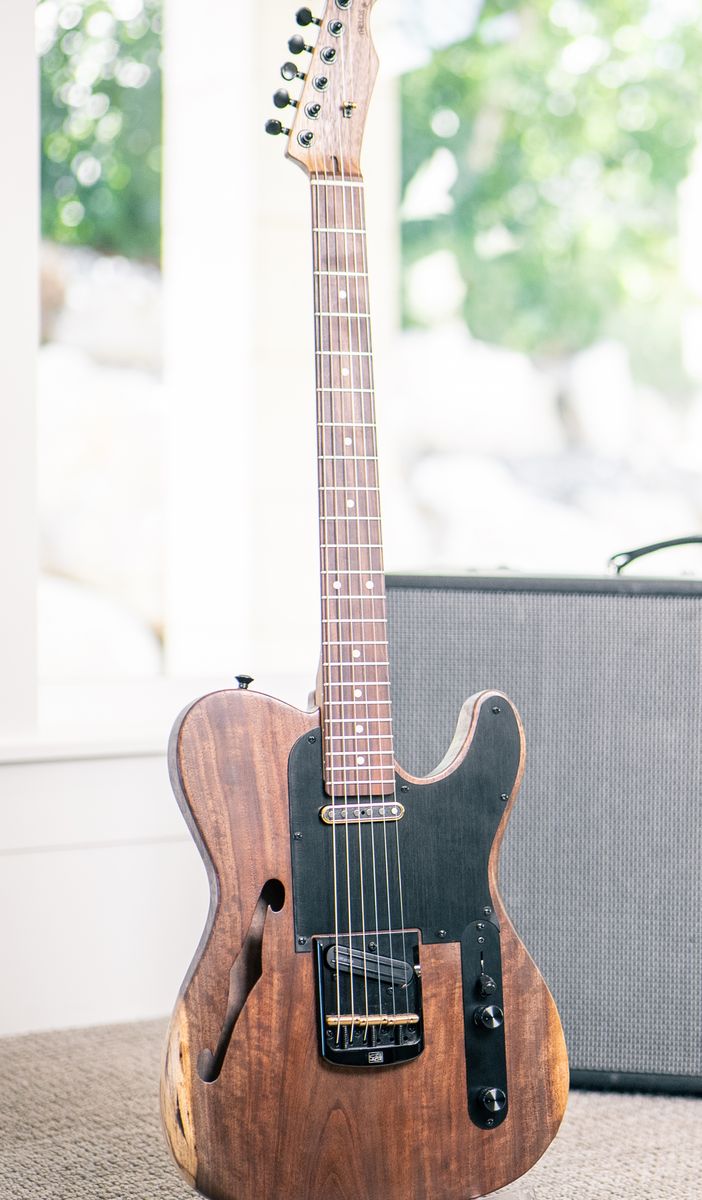 Fig Custom Guitars Stunning Walnut - Thinline Style