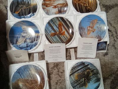 Decorative Owl Plates