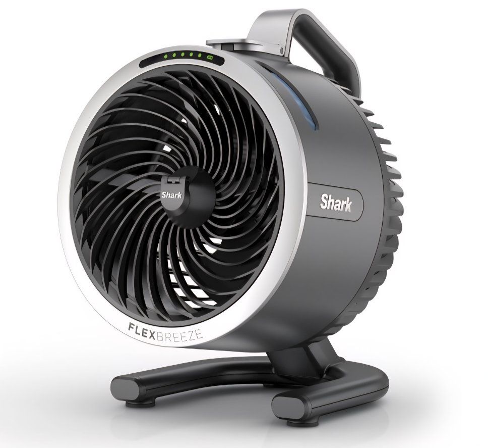 Shark FlexBreeze HydroGo Portable Misting Fan with Carrying Case