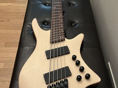 5 string headless bass Strandberg copy