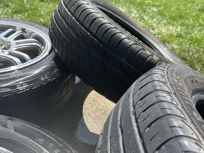 R15 tires and rings