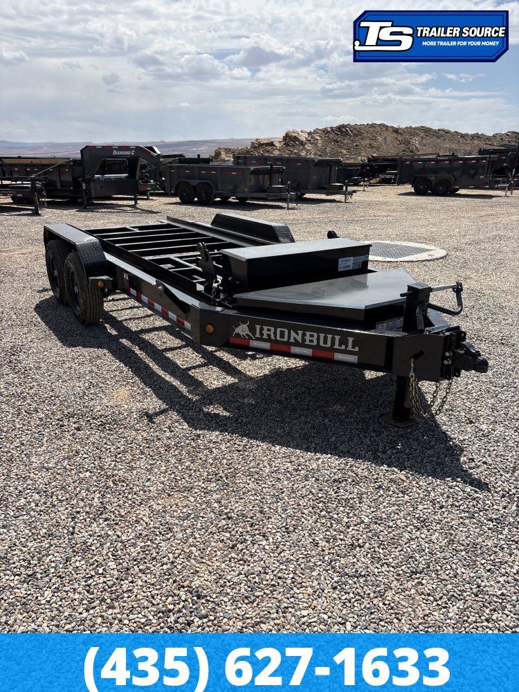 7x16 Iron Bull DBB Roll Off Trailer - 15K GVWR -