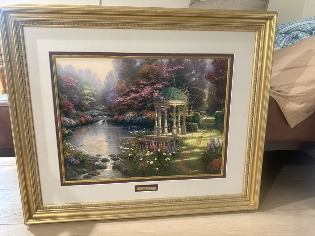 Thomas Kinkade The Garden of Prayer Ltd Litho