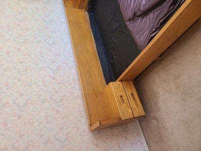 Nice King bed frame