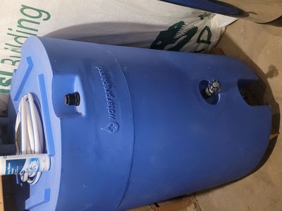 WaterPrepared - 160 GAL Blue Storage Tank