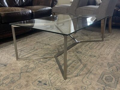 Glass Top Coffee Table