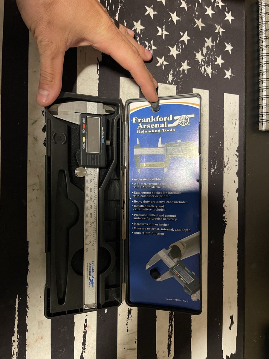 Frankford arsenal digital caliper