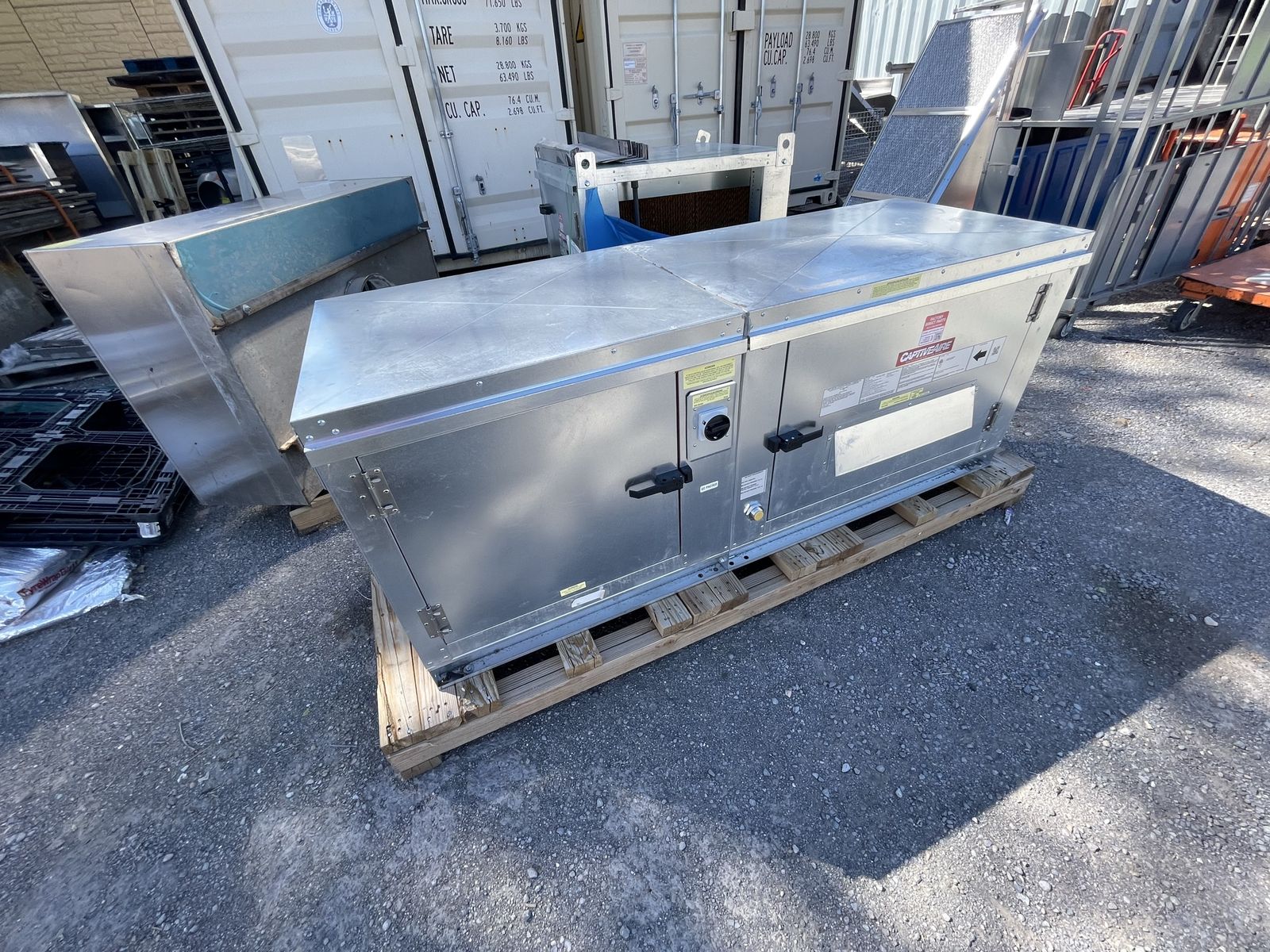 Captiveaire makeup air unit