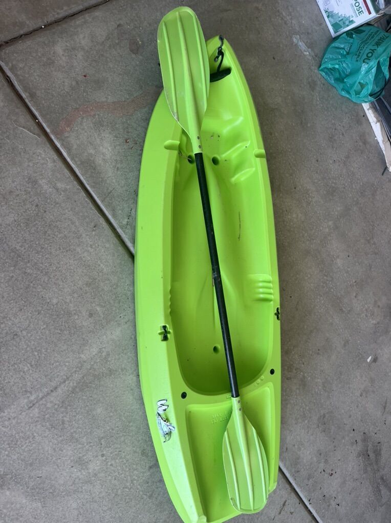Lifetime Kids Kayak Green Or Orange