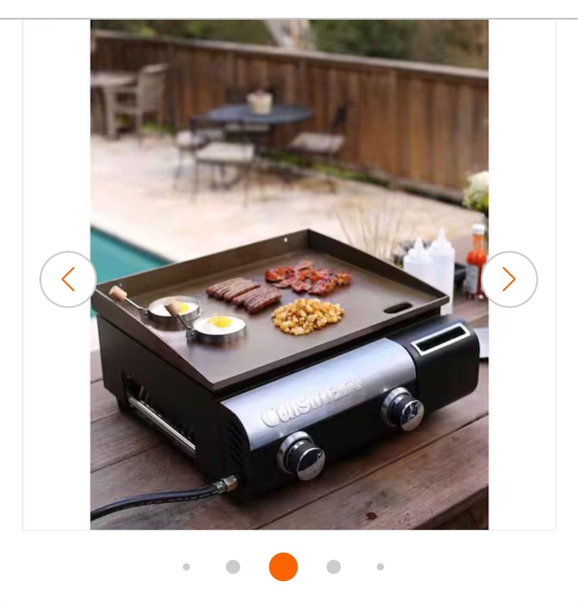 Cuisinart Outdoor Grill/Griddle (NEW)