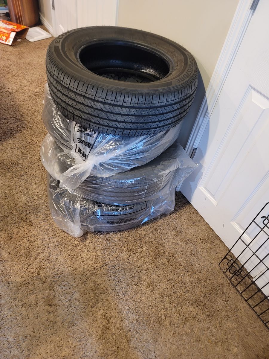 4 tires, barely used