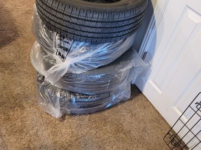4 tires, barely used